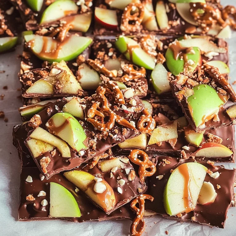 Caramel Apple Bark