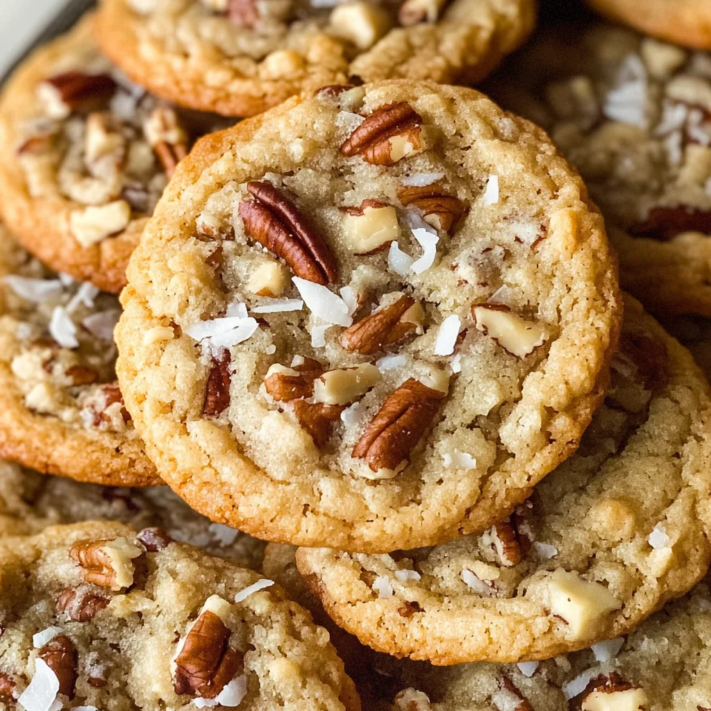 Coconut Pecan Cookies Recipe