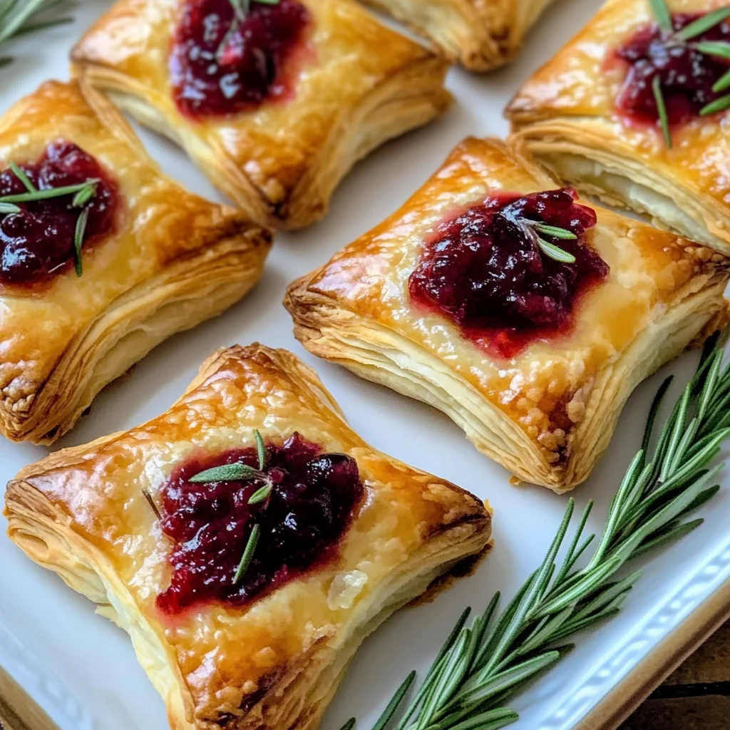 Cranberry Brie Bites