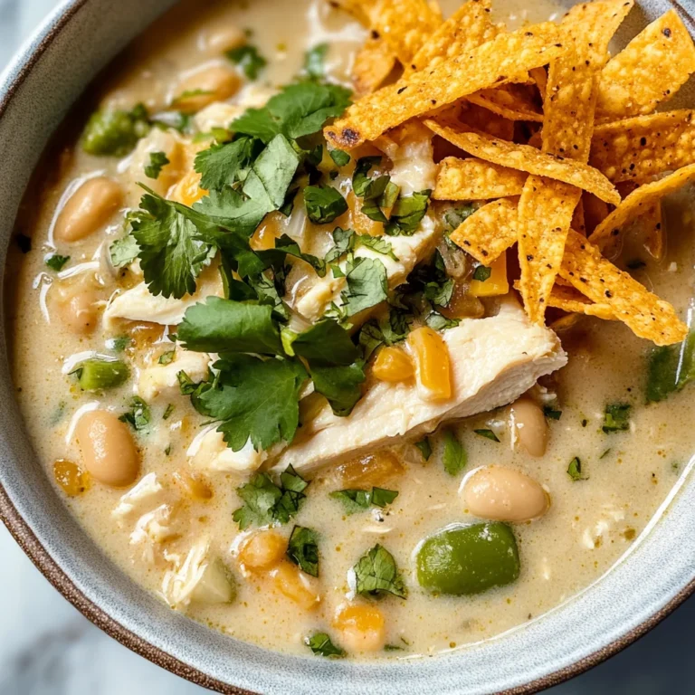 Creamy White Chicken Chili