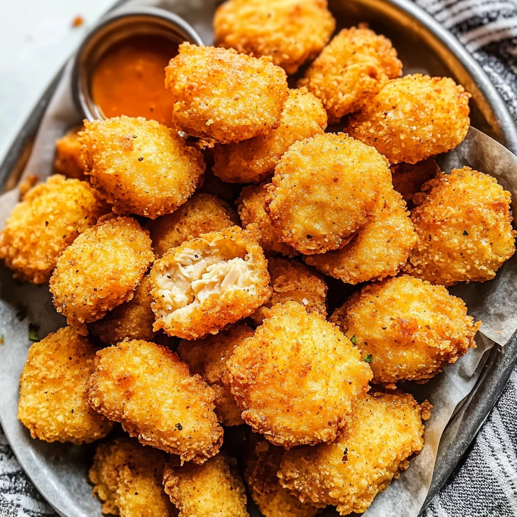 Crispy Chicken Nuggets (McNuggets Copycat)