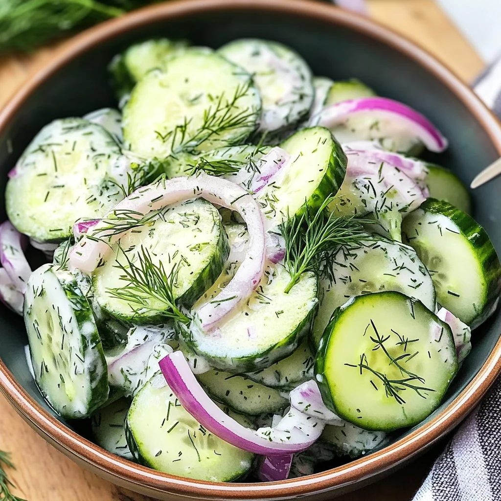 Cucumber Dill Salad