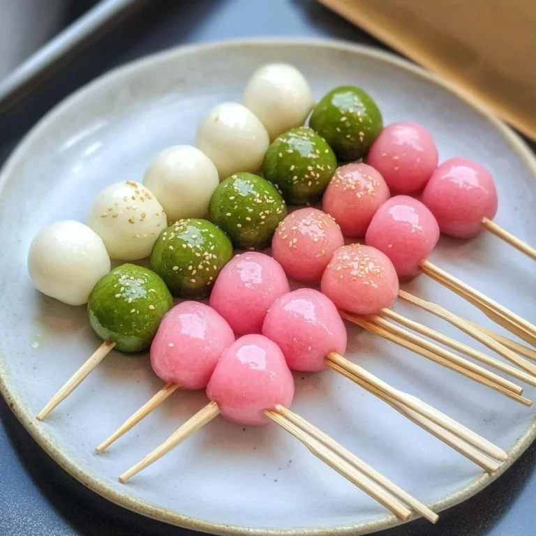 Easy Dango Recipe