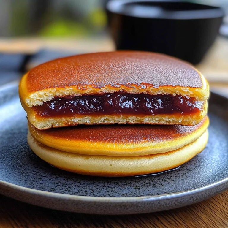 Easy Dorayaki (Japanese Red Bean Pancake)