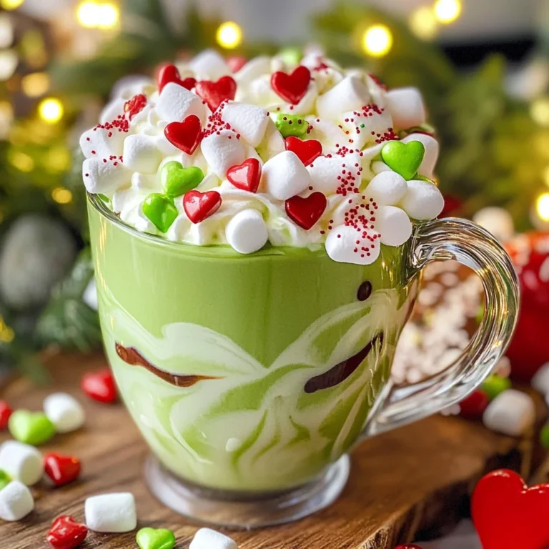 Grinch Hot Chocolate