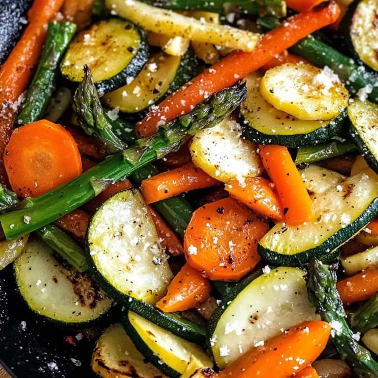 Healthy Sauteed Vegetables Recipe