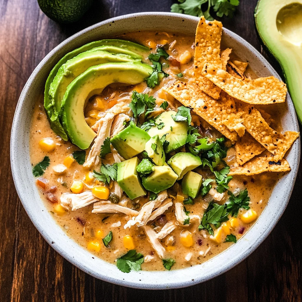 Healthy White Chicken Chili