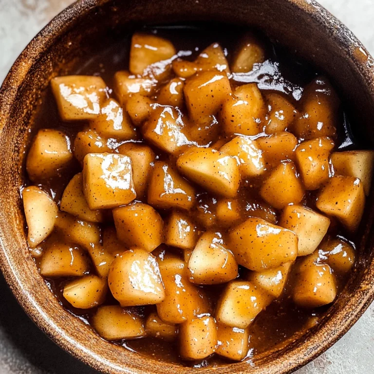 Homemade Apple Pie Filling