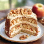 Irresistible Fresh Apple Cake with Dreamy Cream Cheese Frosting