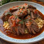 Italian Pot Roast & Parmesan Risotto