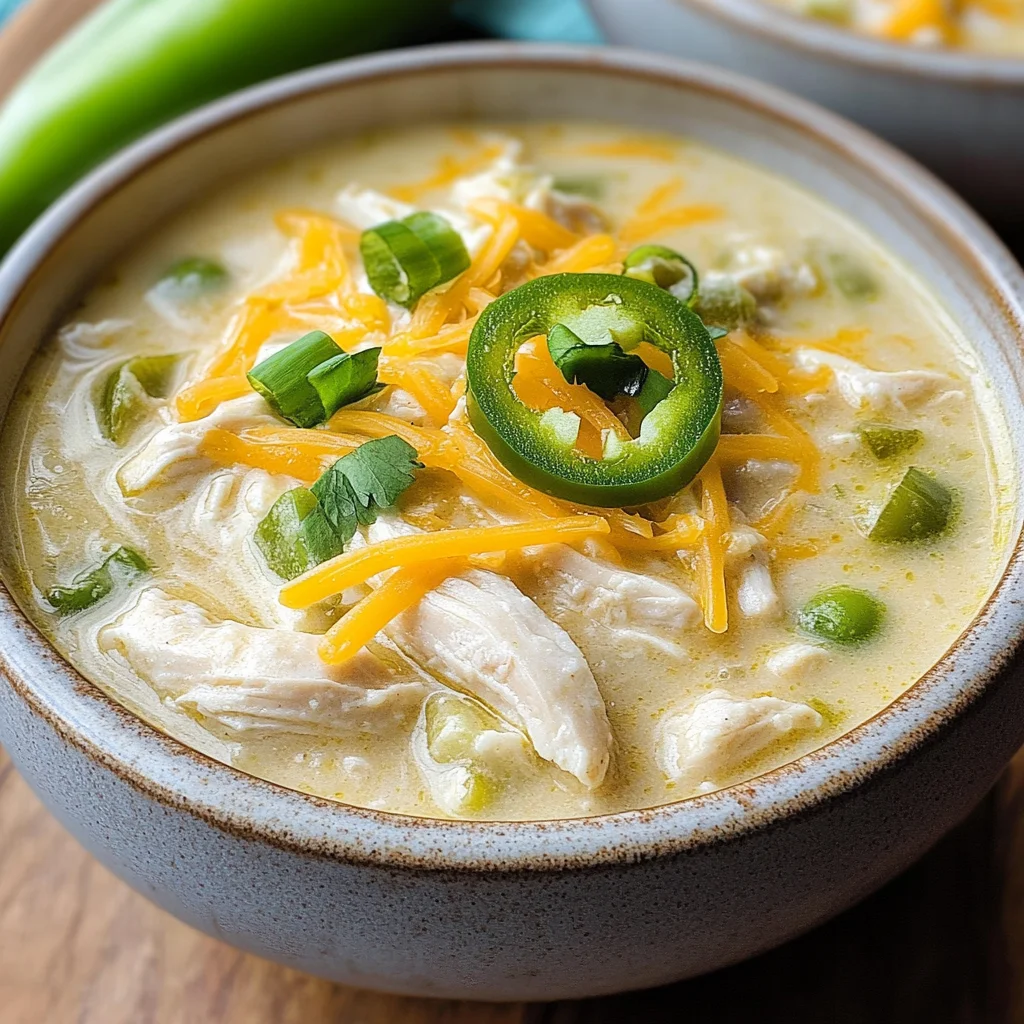 Keto White Chicken Chili
