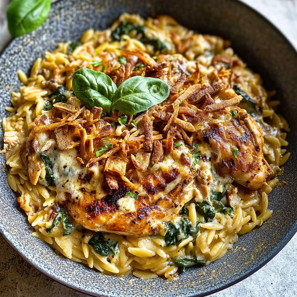 Monterey Chicken One-Pan Orzo