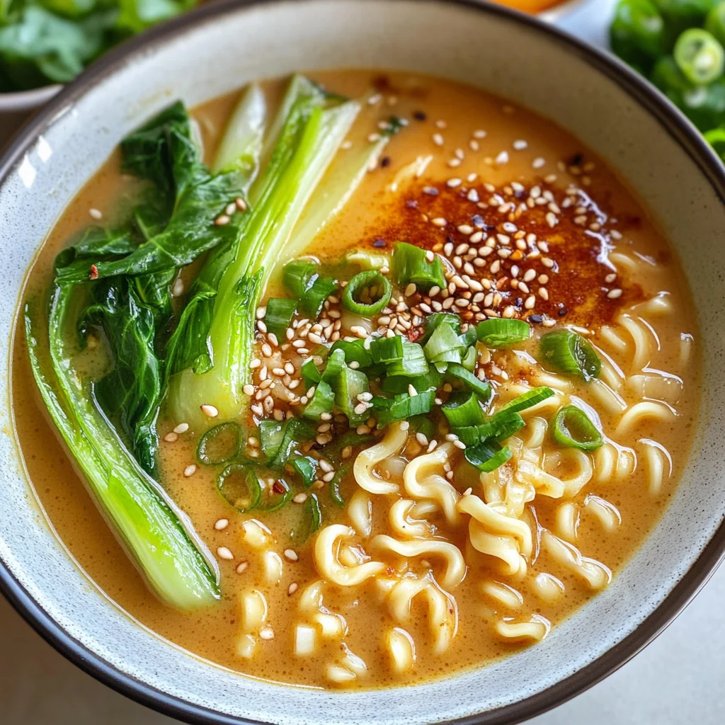 Peanut Butter Miso Ramen