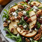Pear Salad with Balsamic Vinaigrette