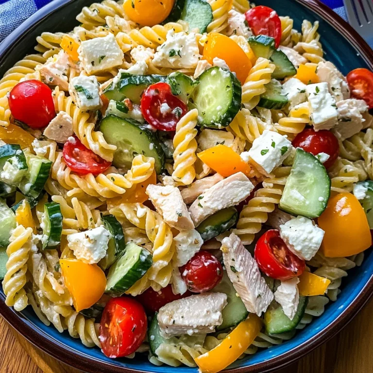 Protein-Packed Chicken Pasta Salad