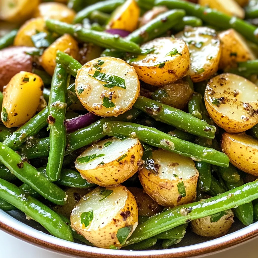 Quick Green Bean Potato Salad