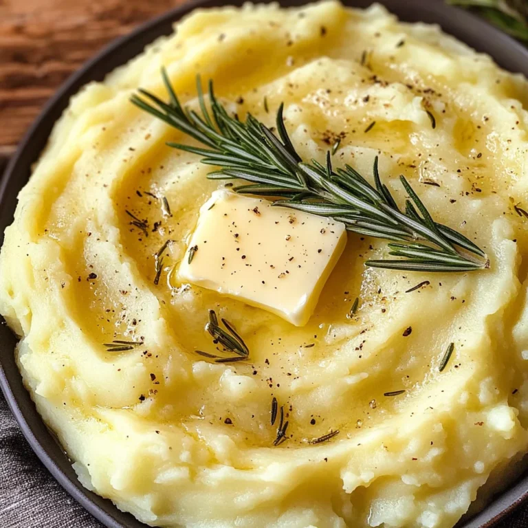 Rosemary Garlic Mashed Potatoes