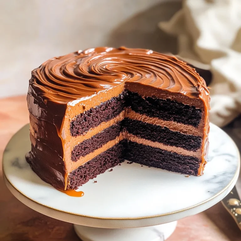 SALTED CARAMEL CHOCOLATE FUDGE CAKE RECIPE
