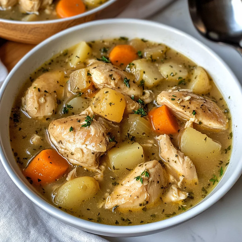 Slow Cooker Chicken Stew