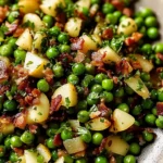 Thanksgiving Peas (with Pear and Pancetta)