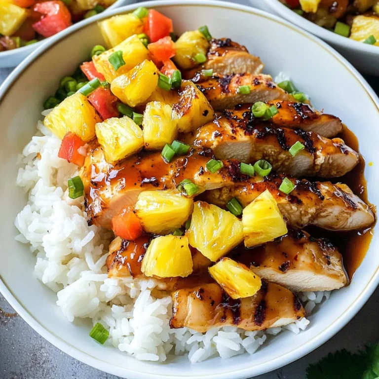 Tropical Pineapple Chicken & Rice Delight