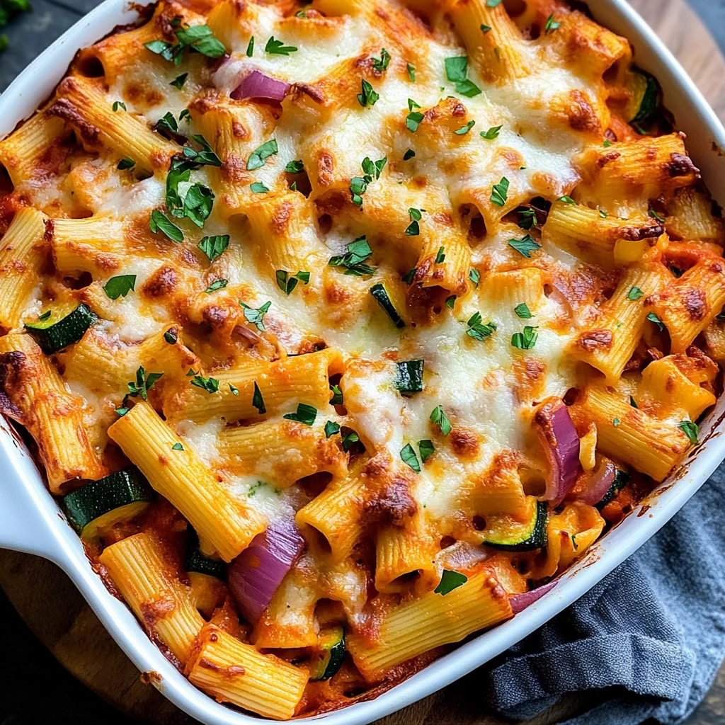 Vegetable Pasta Bake Recipe