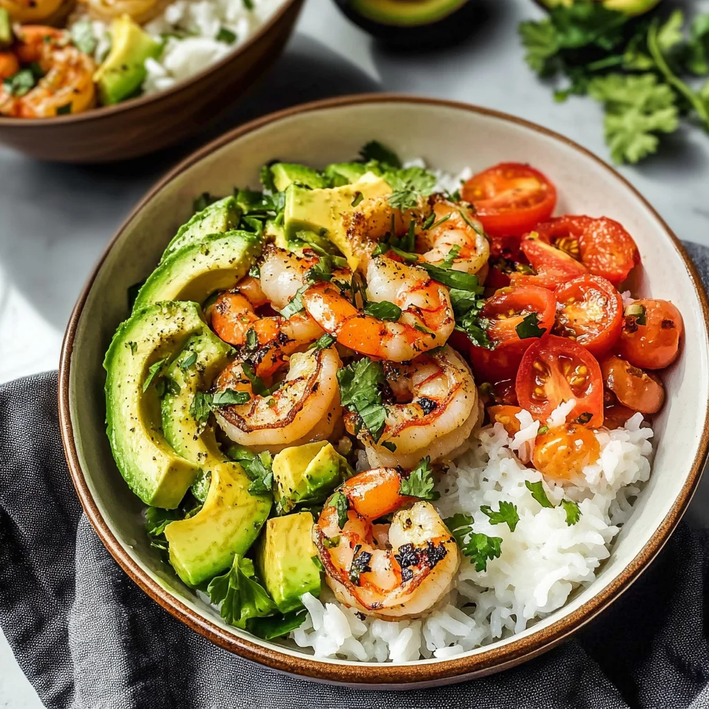 Zesty Lime Shrimp & Coconut Rice Bowls