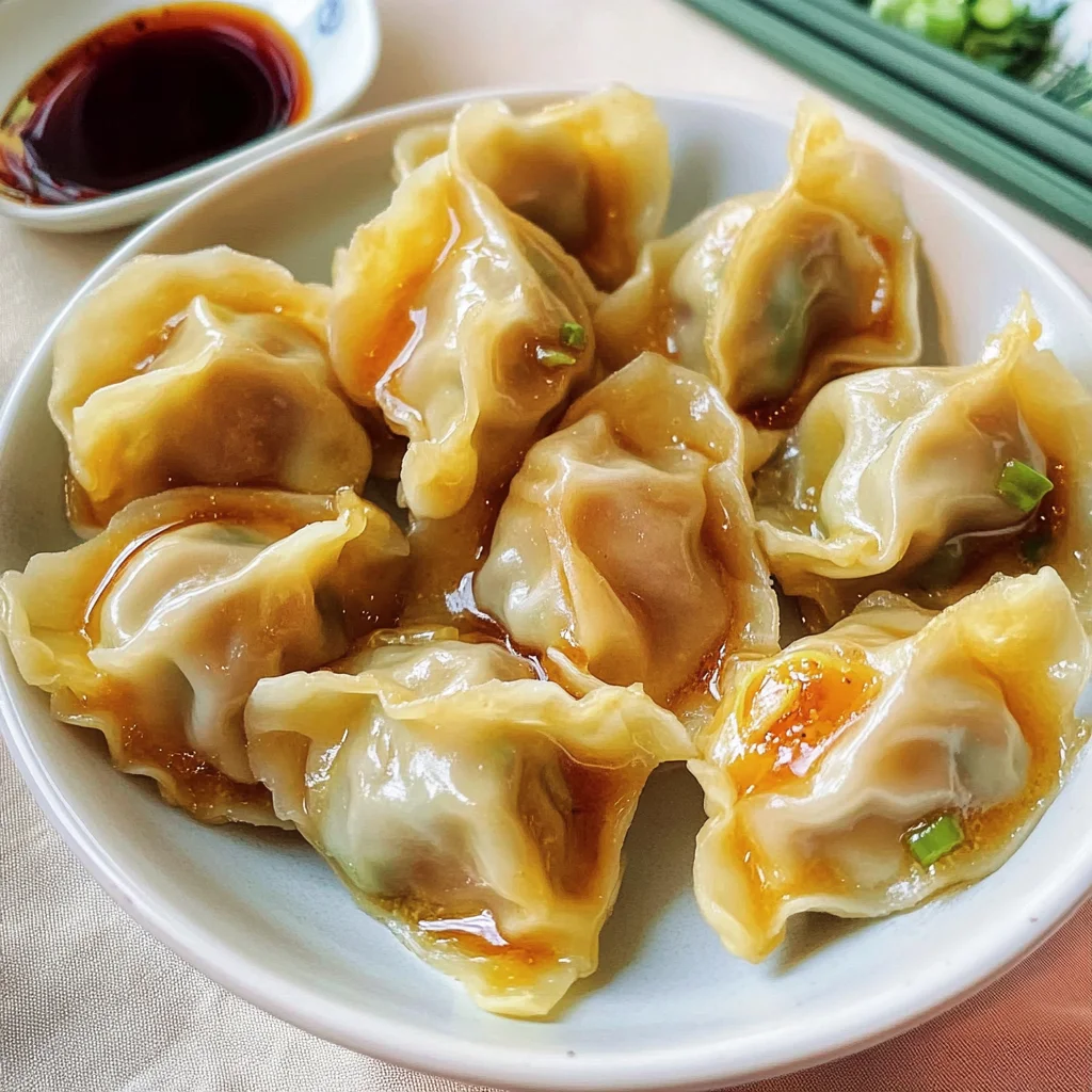 beef wontons