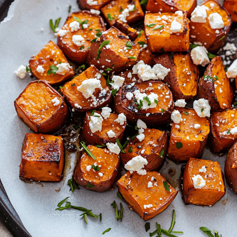 Best Baked Sweet Potato with Feta