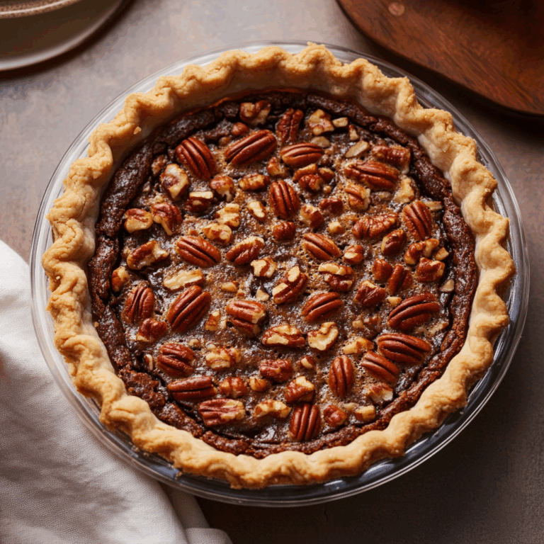 Brownie Pecan Pie