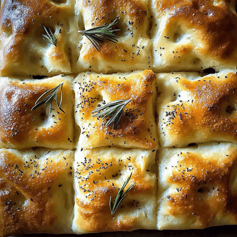 Easy Focaccia Bread Recipe