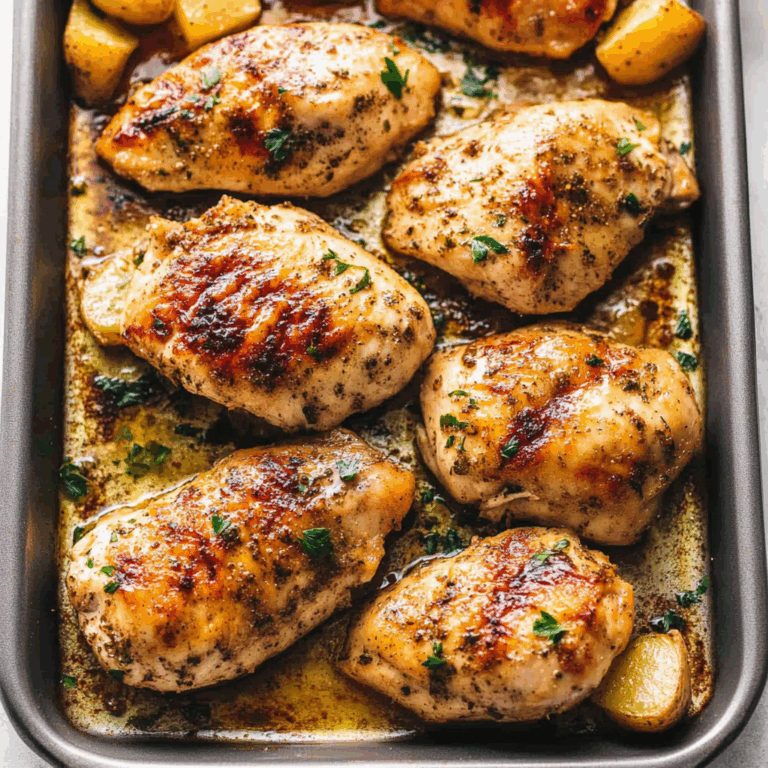 Sheet Pan Chicken and Potatoes