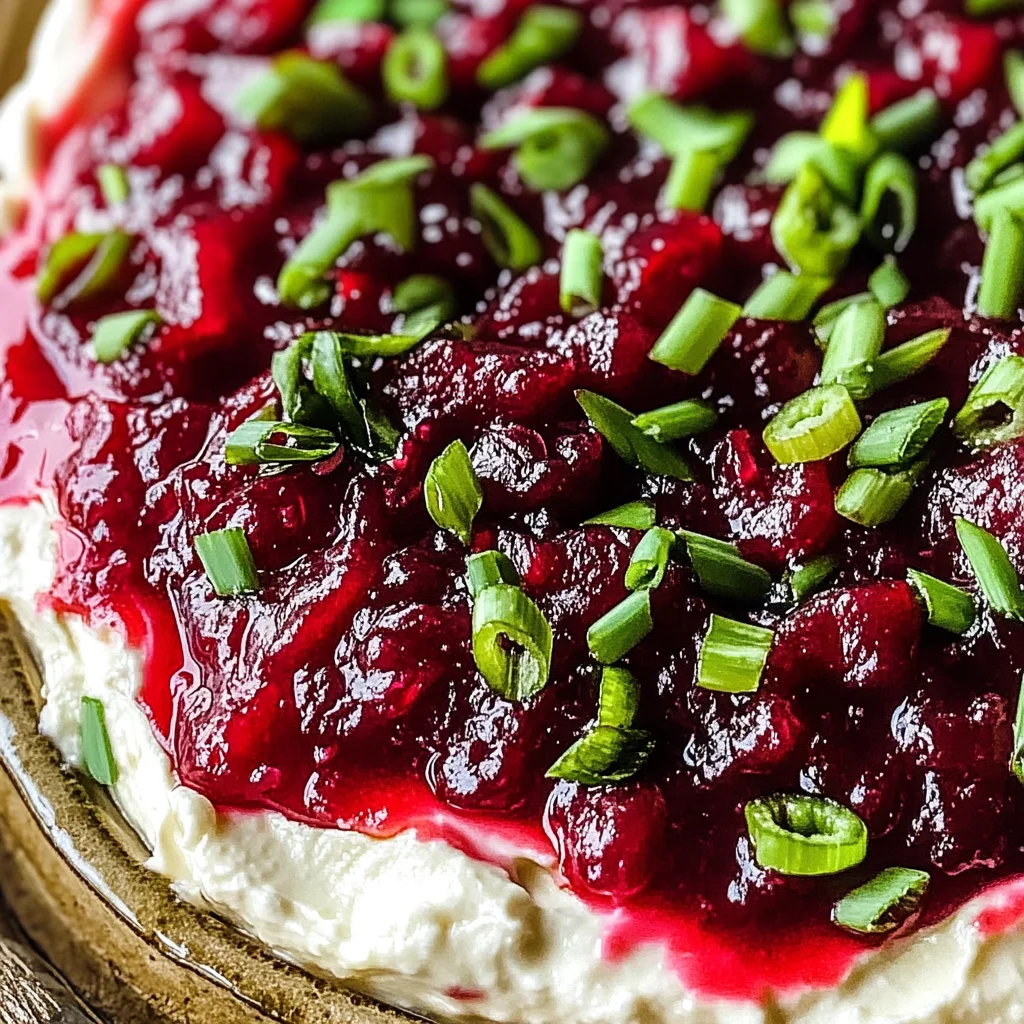 10-Minute Cranberry Jalapeno Dip