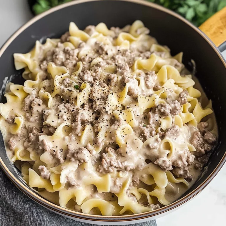 30-Minute Ground Beef Stroganoff