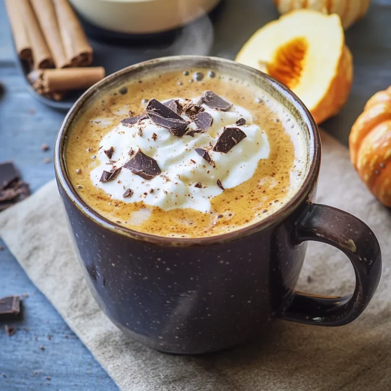 Anti-Inflammatory Pumpkin Turmeric Hot Chocolate
