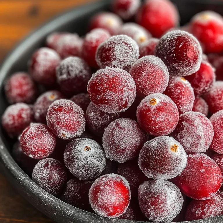 Candied Cranberries