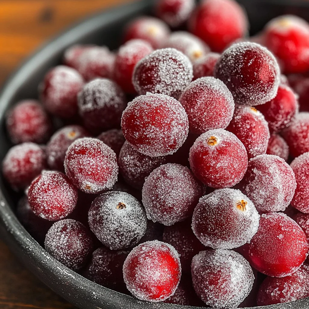 Candied Cranberries