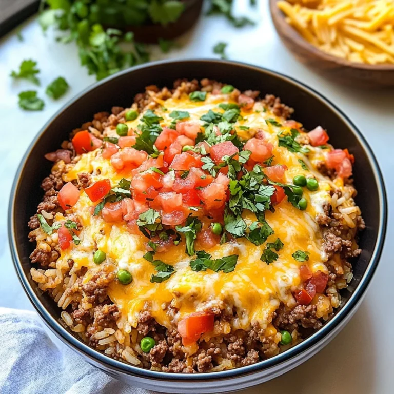 Cheesy Taco Rice Recipe