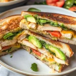 Chicken Avocado Melt Sandwich