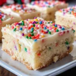 Christmas Sugar Cookie Bars