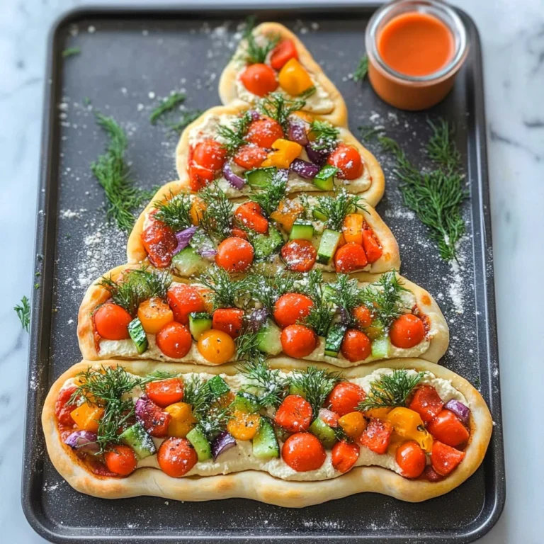 Christmas Tree Pizza