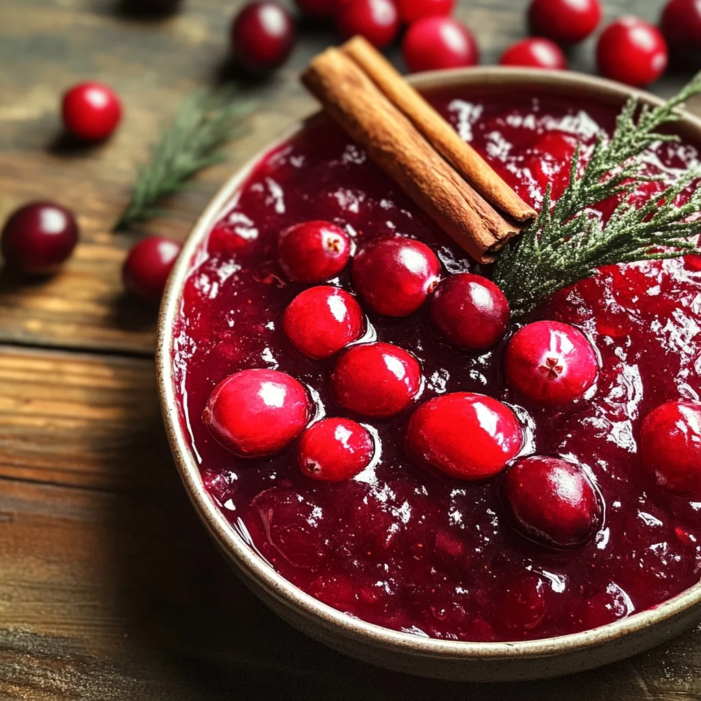 Classic Christmas Cranberry Sauce