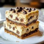 Cookie Dough Cheesecake Bars