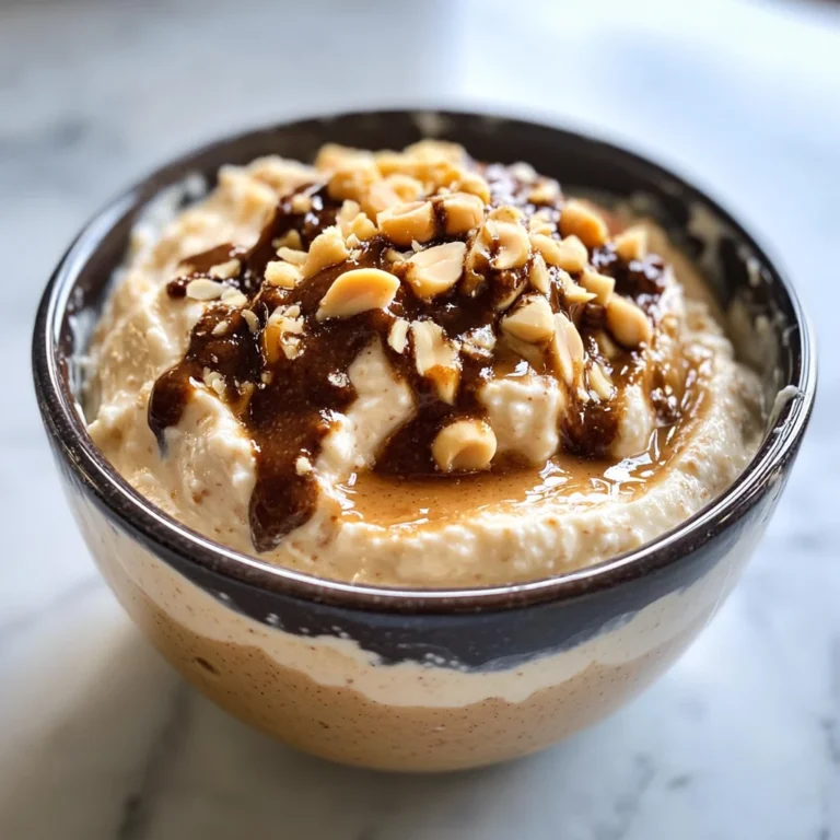 Cottage Cheese Peanut Butter Mousse