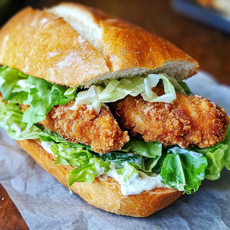 Crispy Chicken Caesar Sandwich