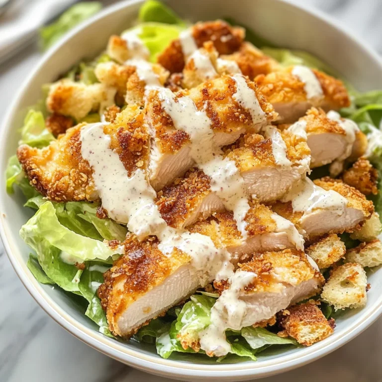 EXTRA Crispy Chicken Caesar Salad