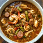Easy Slow Cooker Crockpot Gumbo