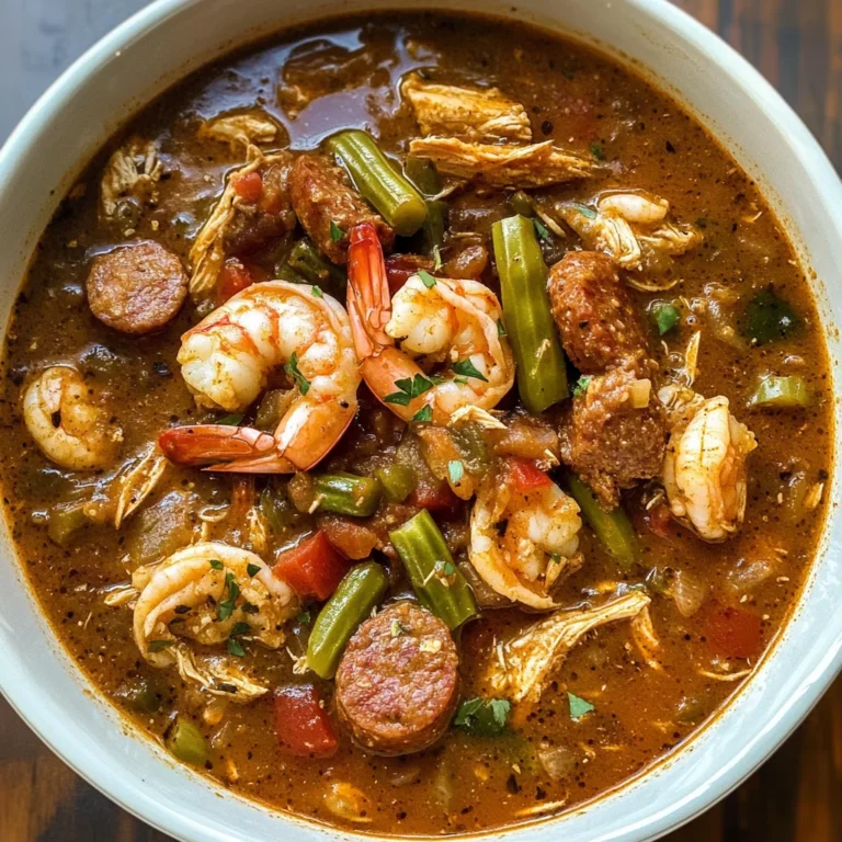 Easy Slow Cooker Crockpot Gumbo