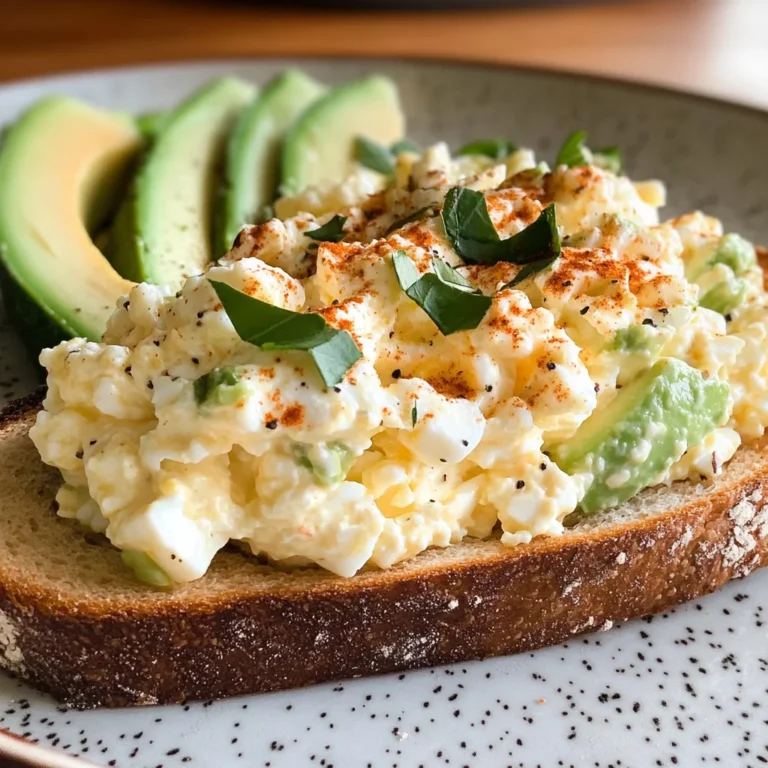 Egg Salad with Cottage Cheese - no mayo!