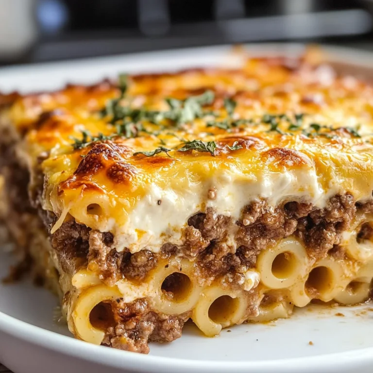 Greek Pastitsio (Baked Pasta with Ground Beef & Béchamel)